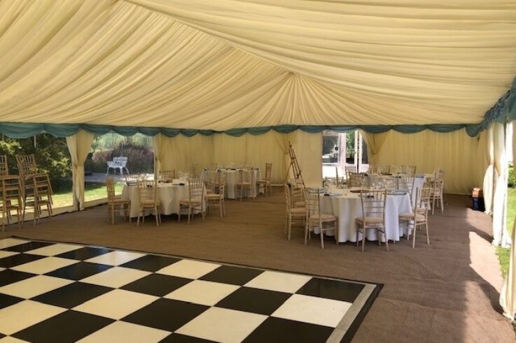 Marquee dancing floors