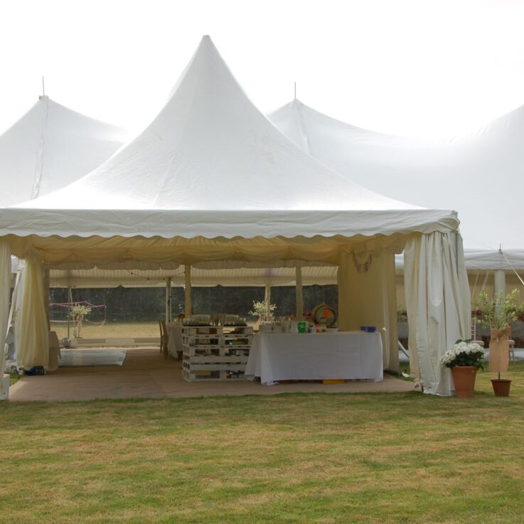 Chinese Hat Marquee Hire | Carron Marquees