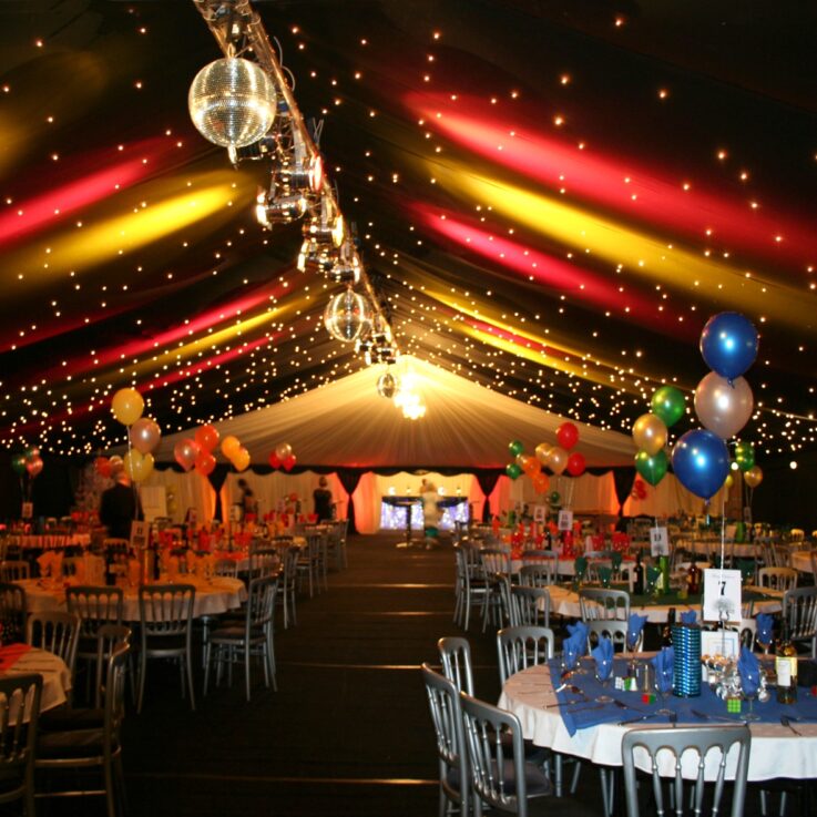 15m Frame Marquee with Starlight