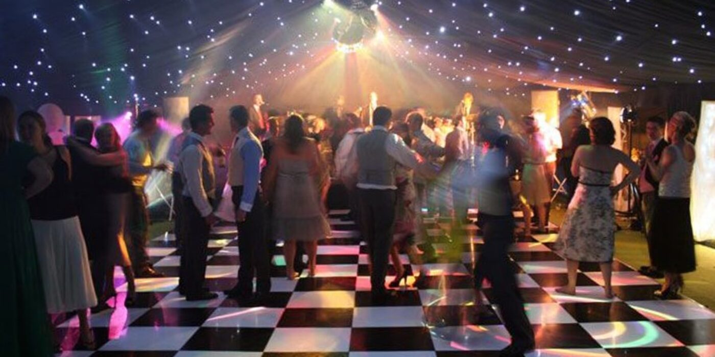 Black and white Dance floor