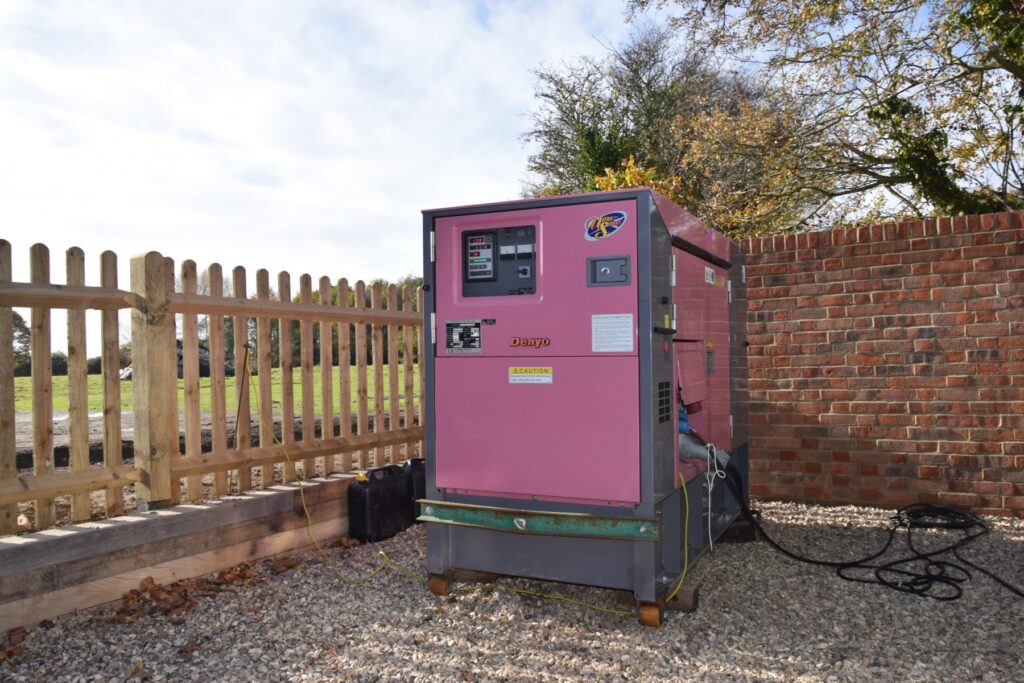 wedding generator hire