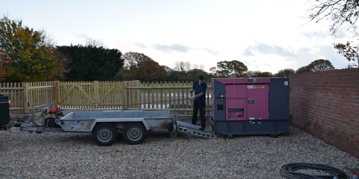 Generator and Trailer