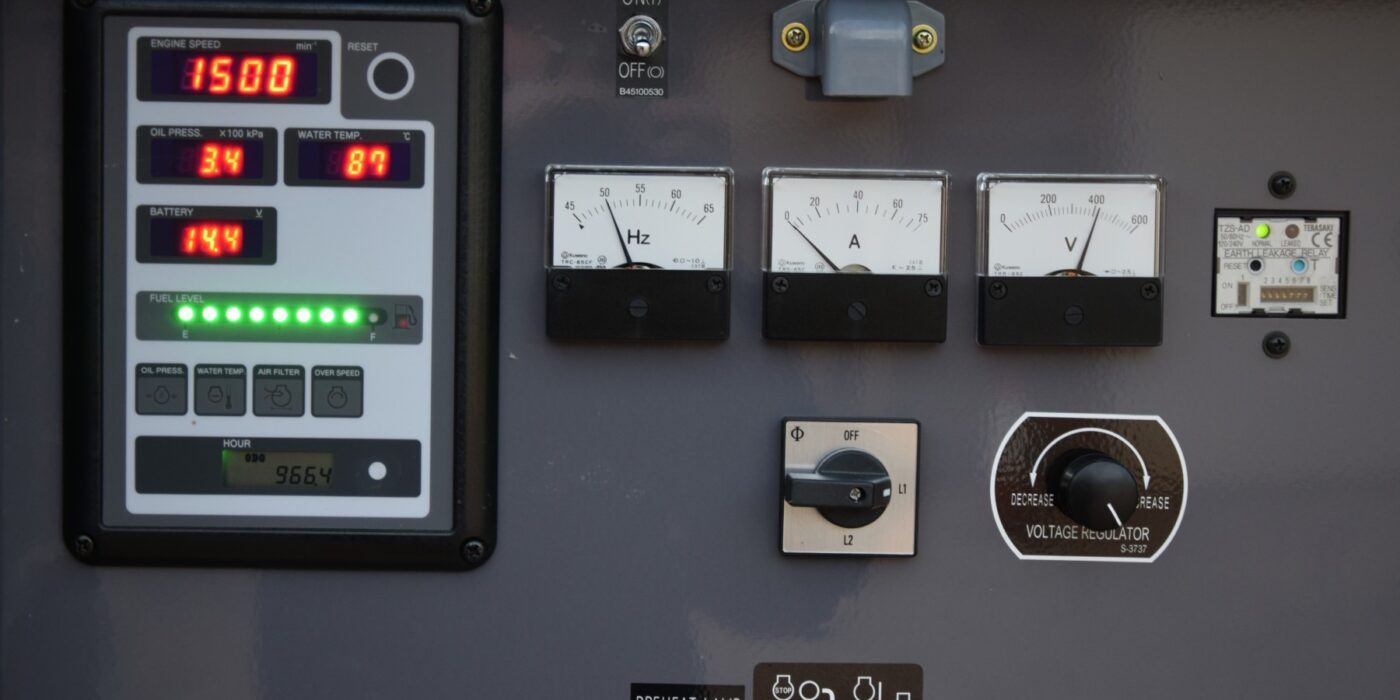 Generator display panel