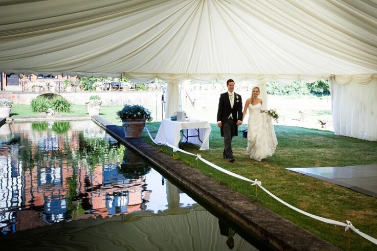 Marquee Over Pond